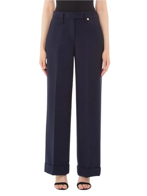 Pantaloni straight in piquet Liu Jo Liu Jo | CA5186T2984.X0234